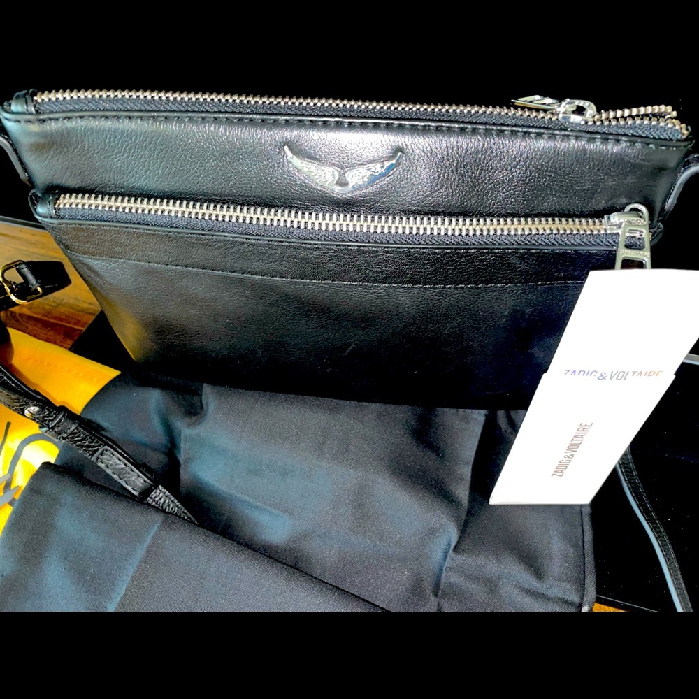Zadig & Voltaire Stella Wings Leather Crossbody.